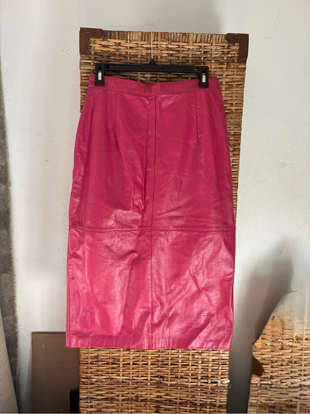 Wilsons Leather Midi SKIRT. Size 12.